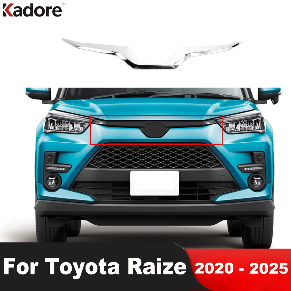 Для Toyota Raize 2020-2023 2024 2025 хромированная передняя центральная решетка автомобиля, крышка гриля, накладка, гоночные грили, литьевая полоса, аксессуары
Для Toyota Raize 2020-2023 2024 2025 хромированная передняя центральная решетка автомобиля, крышка гриля, накладка, гоночные грили, литьевая полоса, аксессуары