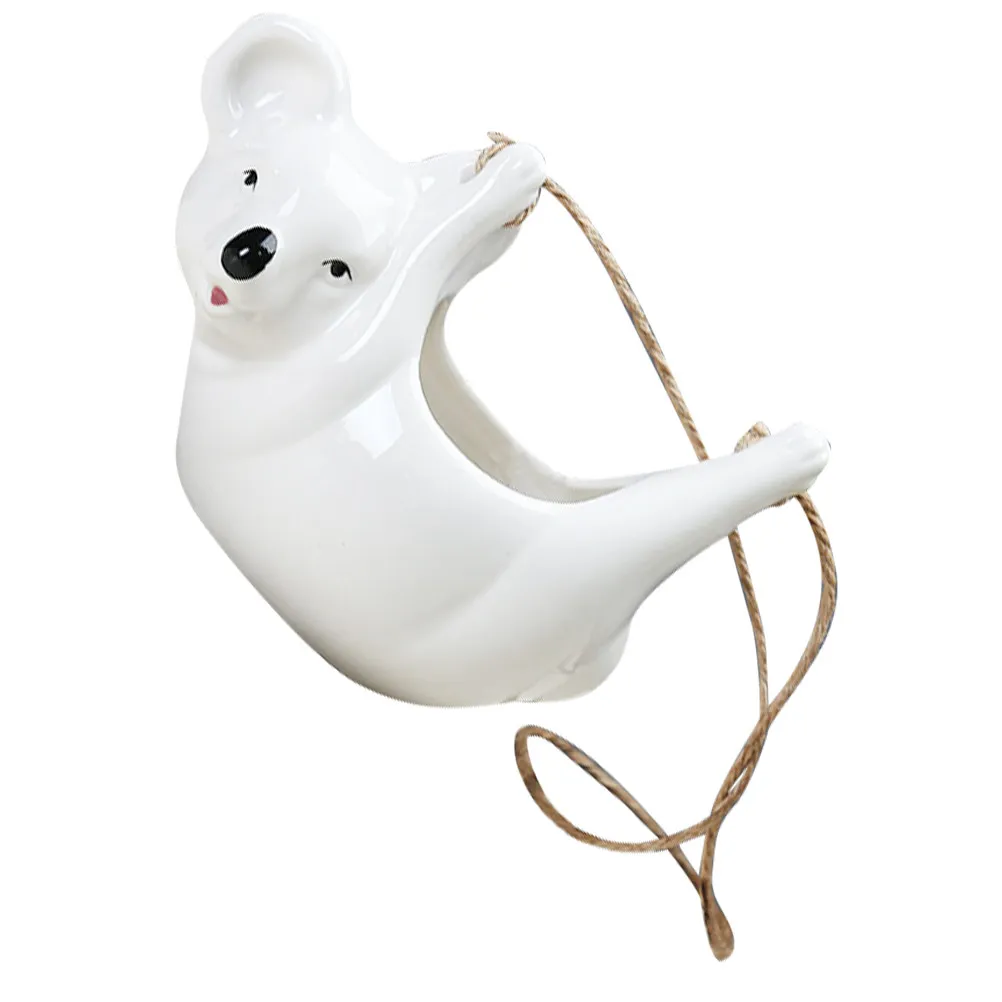 1Pcs Koala Themed Ceramic Hanging Planter Ideal for Succulents Fleshy Plants Modern Home Office Garden Decor Creative Ceramic
1Pcs Koala Themed Ceramic Hanging Planter Ideal for Succulents Fleshy Plants Modern Home Office Garden Decor Creative Ceramic