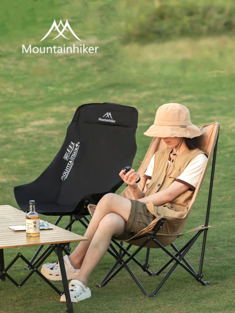MOUNDAINHIKER High Back Moon Chair Camping Outdoor Fishing Folding Gather Adjustable Lounge Chair Portable Picnic Leisure Seat
MOUNDAINHIKER High Back Moon Chair Camping Outdoor Fishing Folding Gather Adjustable Lounge Chair Portable Picnic Leisure Seat