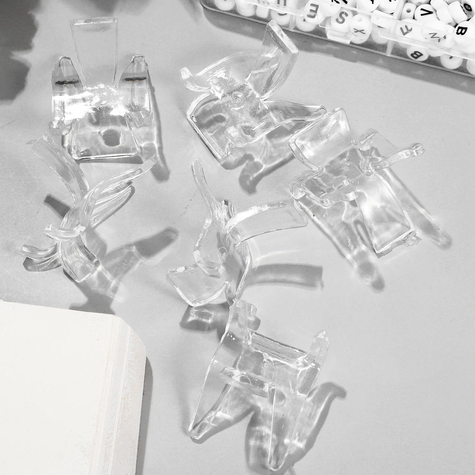 20Pcs Acrylic Clear Display Stands Small Rock Crystal Holders Stable Bottom Display Racks for Crystals Ornaments Collections
20Pcs Acrylic Clear Display Stands Small Rock Crystal Holders Stable Bottom Display Racks for Crystals Ornaments Collections