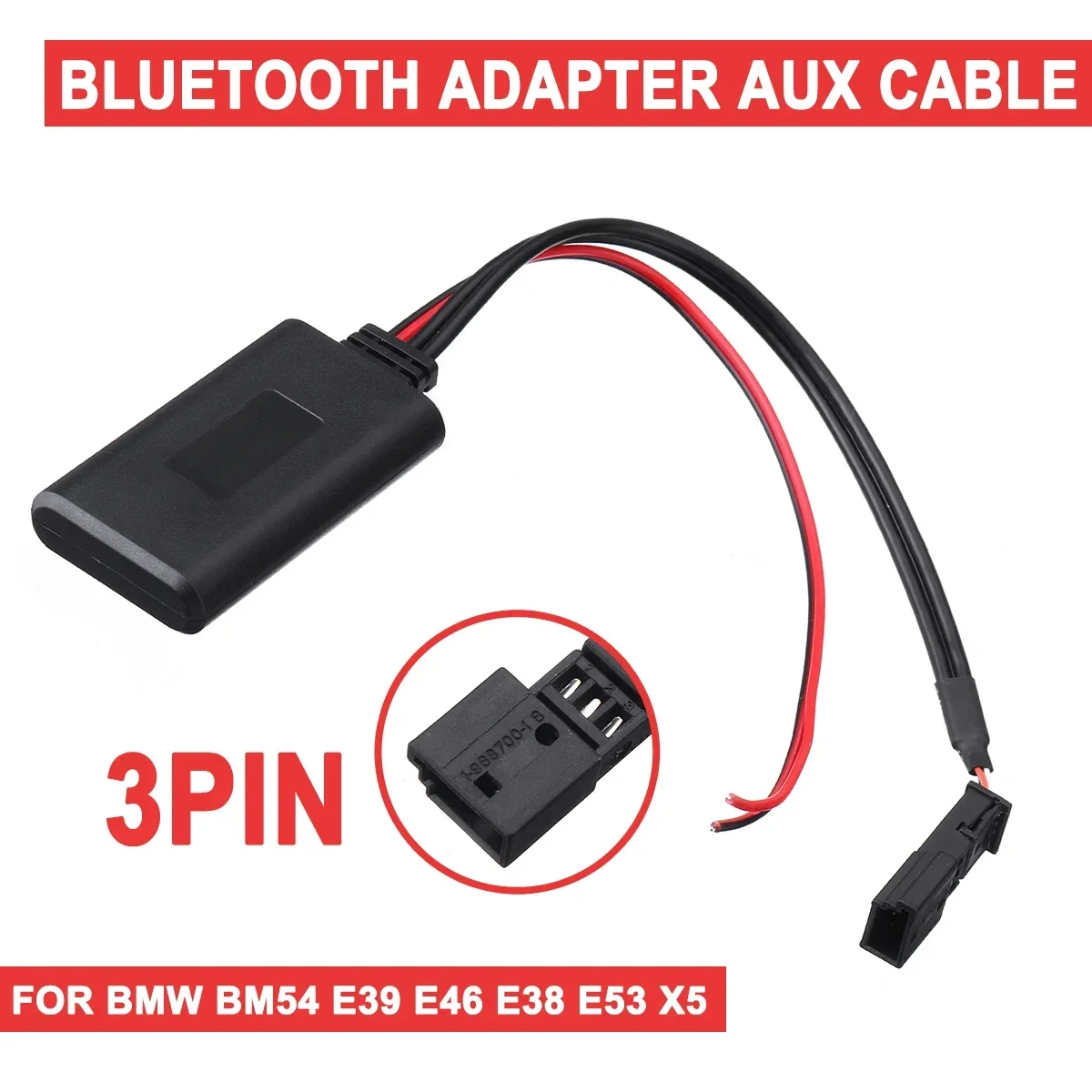 Автомобильный модуль bluetooth для BMW BM54, E39, E46, E38, E53, X5, AUX-вход, аудио, радио адаптер, 3-контактные автомобильные аксессуары для электроники
Автомобильный модуль bluetooth для BMW BM54, E39, E46, E38, E53, X5, AUX-вход, аудио, радио адаптер, 3-контактные автомобильные аксессуары для электроники