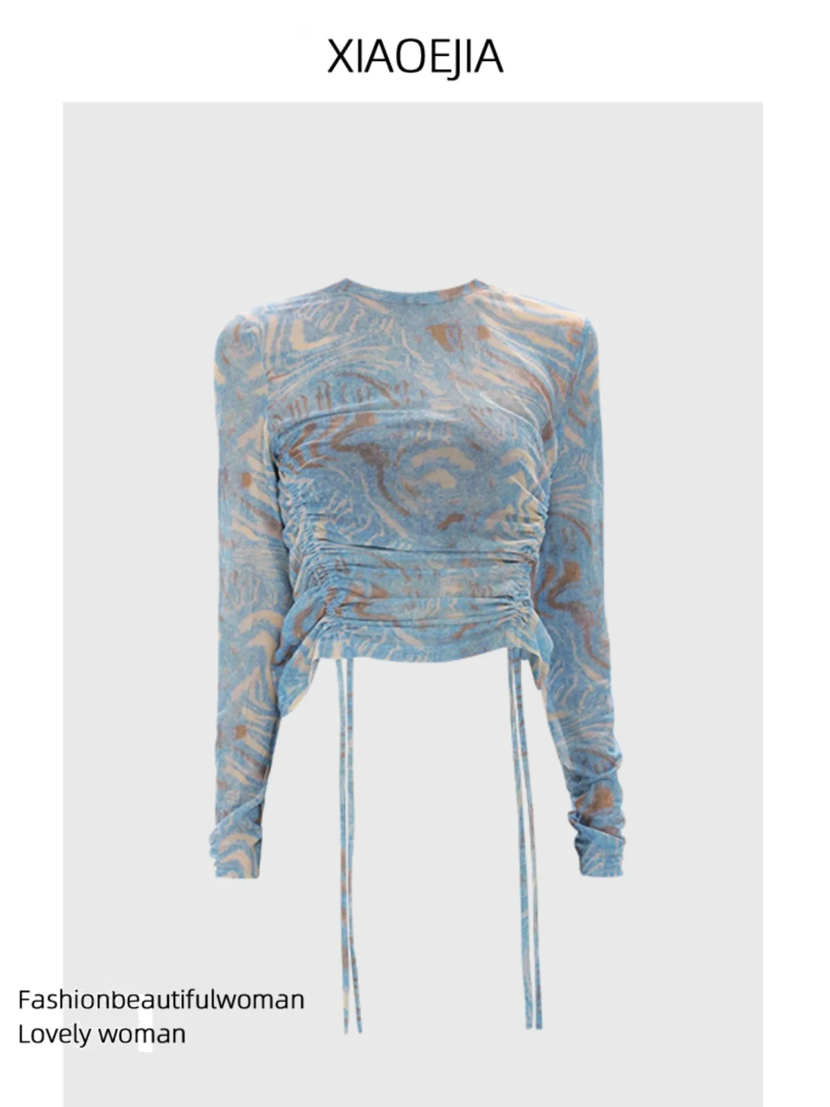 Women Blue Gothic T-shirt Harajuku Y2k Tees Top Vintage Aesthetic Long Sleeve Asymmetrical T-shirts 2000s Emo Oversize Clothes
Women Blue Gothic T-shirt Harajuku Y2k Tees Top Vintage Aesthetic Long Sleeve Asymmetrical T-shirts 2000s Emo Oversize Clothes
