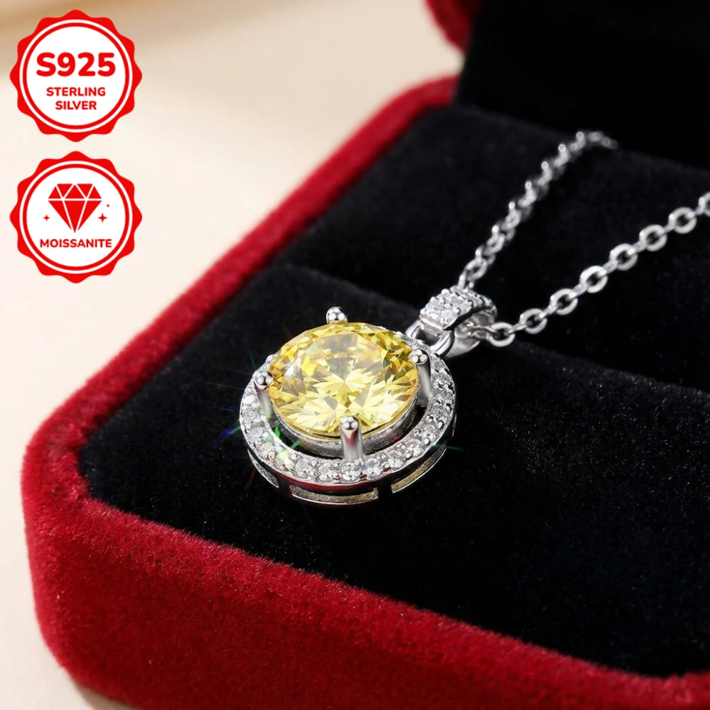 1PC 1/3Ct A 925 Sterling Silver Moissanite Necklace, Luxurious and Elegant, Perfect As A Christmas Gift for Family and Friends.
1PC 1/3Ct A 925 Sterling Silver Moissanite Necklace, Luxurious and Elegant, Perfect As A Christmas Gift for Family and Friends.
