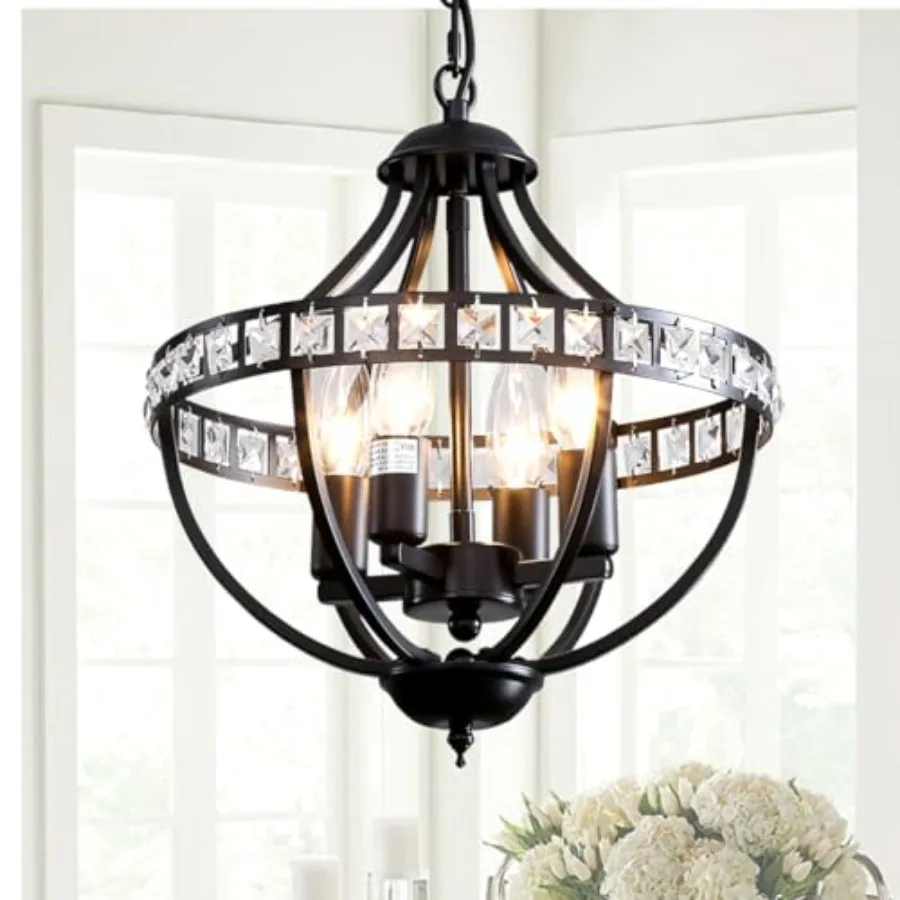 c Chandeliers Farmhouse Ceiling Chandelier Rustic Vintage Black Pendant Hanging Lighting for Dining Room Living Room Entryway K
c Chandeliers Farmhouse Ceiling Chandelier Rustic Vintage Black Pendant Hanging Lighting for Dining Room Living Room Entryway K