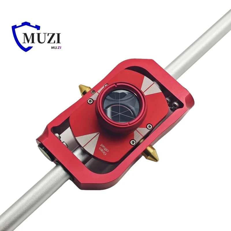 FDC067 Mini Prism Reflector Rotating Mini Prism for Total Survey Station,FDC067 Sliver K9 Prism with 4 Poles Survey Instruments