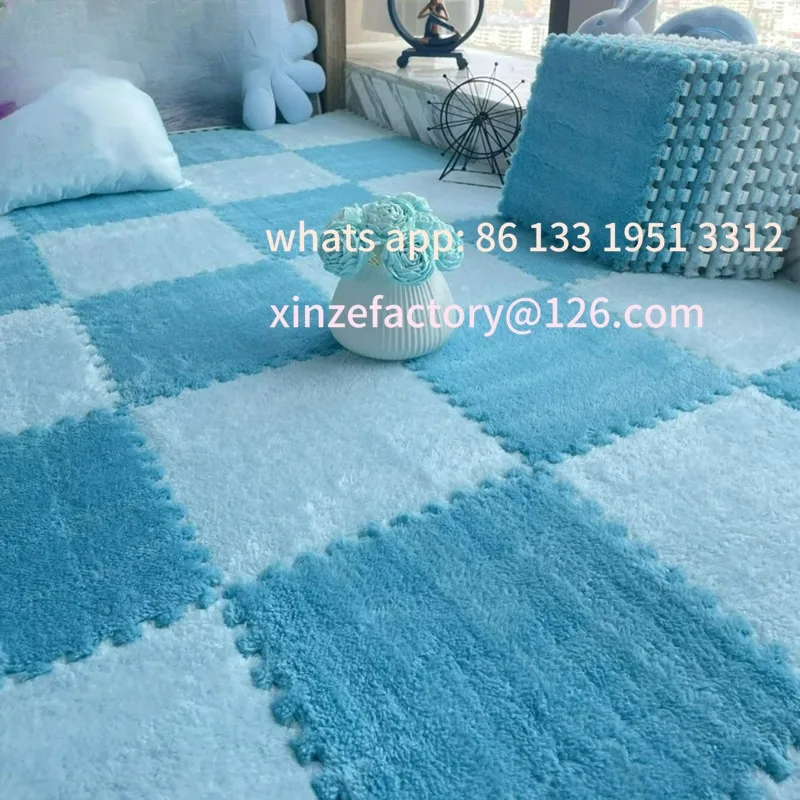 Customizable 30*30CM Soft Plush Children Kids Rug Play Mat Puzzle Carpet Warm Playmat Interlocking Exercise Tiles Floor Carpet D
Customizable 30*30CM Soft Plush Children Kids Rug Play Mat Puzzle Carpet Warm Playmat Interlocking Exercise Tiles Floor Carpet D