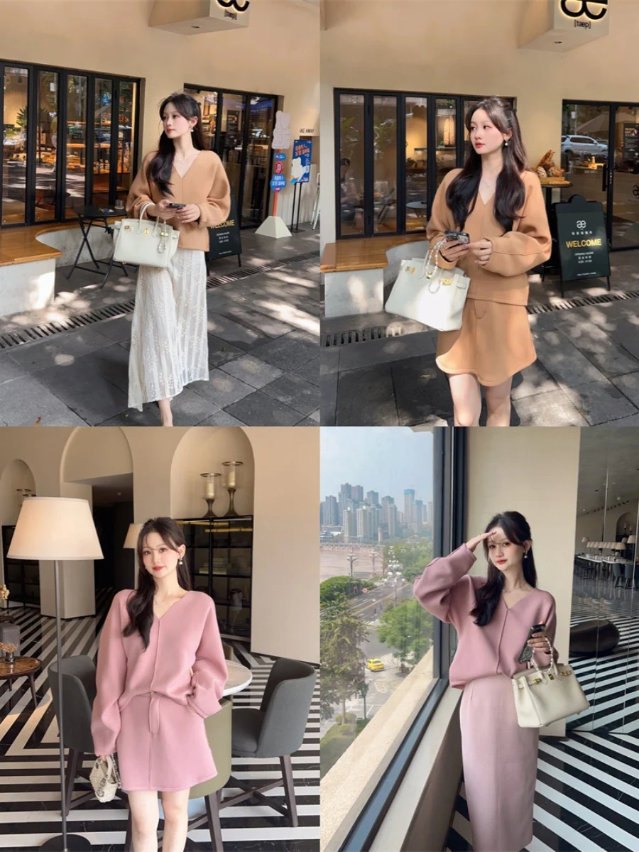 Outsider V-Neck Air Layer Hoodie Set Fashionable Women's Ensemble Autumn 2023 Collection Comfortable Casual Outfit
Outsider V-Neck Air Layer Hoodie Set Fashionable Women's Ensemble Autumn 2023 Collection Comfortable Casual Outfit
