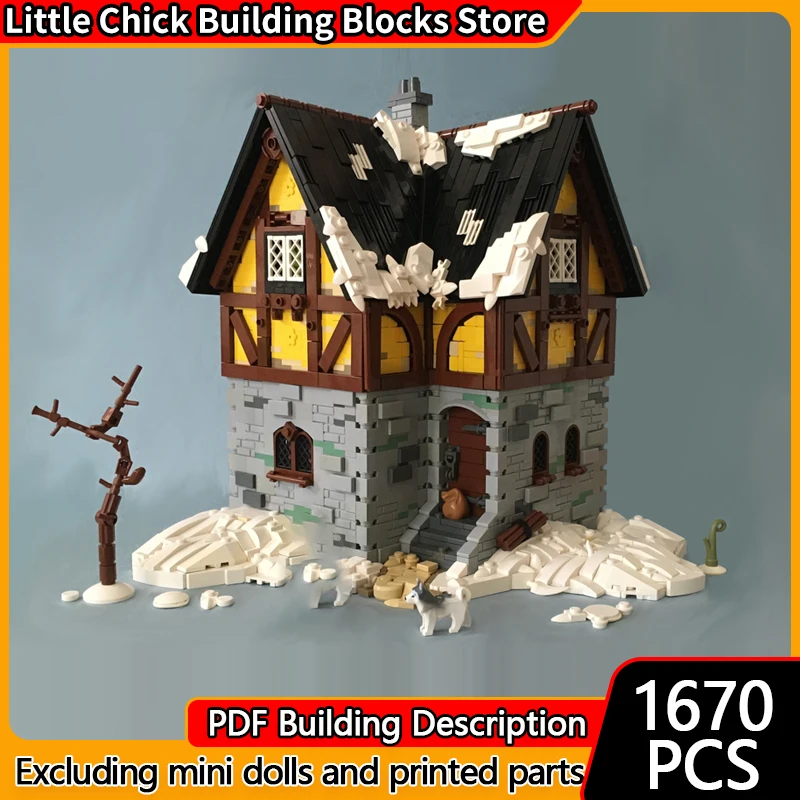 Средневековый замок, модель MOC, строительные кирпичи, деревня, снежный интер, модульная технология, детские праздничные подарки, сборные игрушки, костюм
Средневековый замок, модель MOC, строительные кирпичи, деревня, снежный интер, модульная технология, детские праздничные подарки, сборные игрушки, костюм