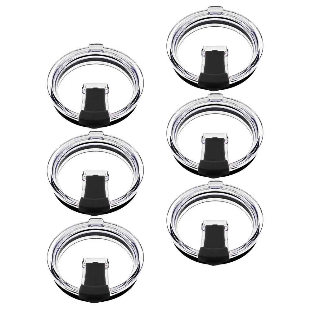 6pcs Waterproof Cup Lid Black 20oz Leak Proof Car Mug Cover Travel Tumbler Replacement Plastic Lids Kitchen Tools
6pcs Waterproof Cup Lid Black 20oz Leak Proof Car Mug Cover Travel Tumbler Replacement Plastic Lids Kitchen Tools