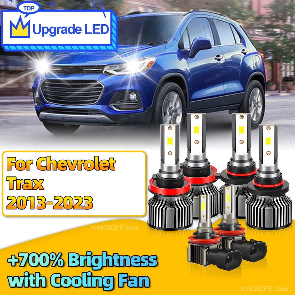 2/6pcs LED Headlight 30000LM Canbus H11 HB3 Car Front Light Bulbs H8 Fog Lamp For Chevrolet Trax 2013 2014 2015 2016 2017-2023
2/6pcs LED Headlight 30000LM Canbus H11 HB3 Car Front Light Bulbs H8 Fog Lamp For Chevrolet Trax 2013 2014 2015 2016 2017-2023