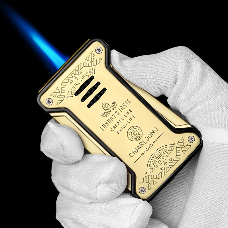 CIGARLOONG зажигалка для сигар ветрозащитная прямая зажигалка модная металлическая зажигалка для сигар креативный подарок
CIGARLOONG зажигалка для сигар ветрозащитная прямая зажигалка модная металлическая зажигалка для сигар креативный подарок