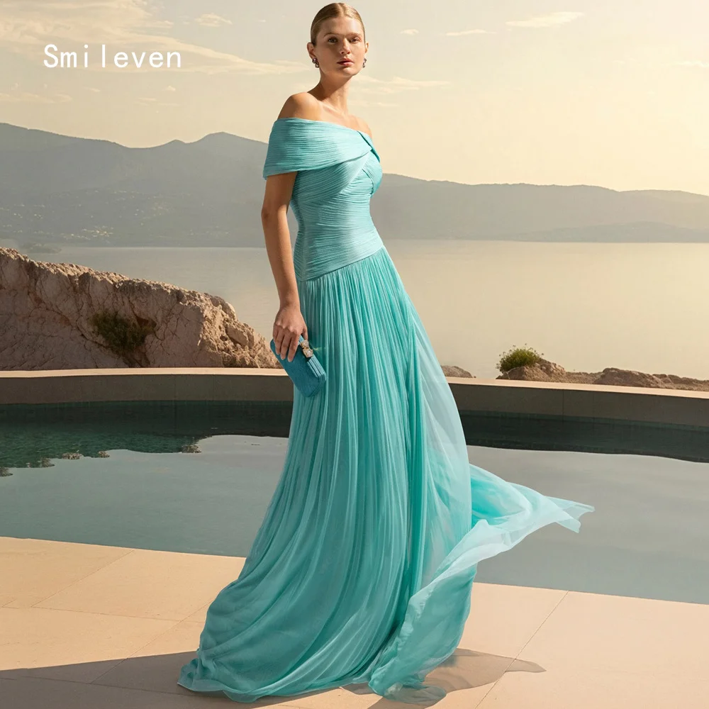 Smileven Luxury Mermaid Prom Dress Illusion Off The Shoulder Evening Gowns Refreshing Pleat Occasion Dress Customized 2026
Smileven Luxury Mermaid Prom Dress Illusion Off The Shoulder Evening Gowns Refreshing Pleat Occasion Dress Customized 2026