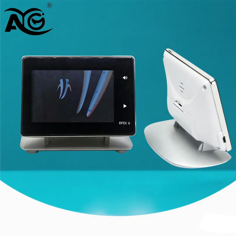 AG Dental Endo Apex Locator 4.5'' Screen Advanced Multi-Frequency Network Technology Adjustable Visual Angle Rechargeable
AG Dental Endo Apex Locator 4.5'' Screen Advanced Multi-Frequency Network Technology Adjustable Visual Angle Rechargeable