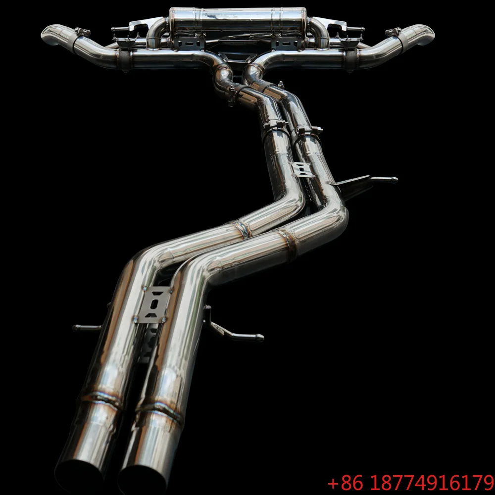 Customized Factory OEM SS304 Valve Muffler Exhaust Pipes for RS Q8/RSQ8/Q8 2019-- Escape Exhaust System
Customized Factory OEM SS304 Valve Muffler Exhaust Pipes for RS Q8/RSQ8/Q8 2019-- Escape Exhaust System