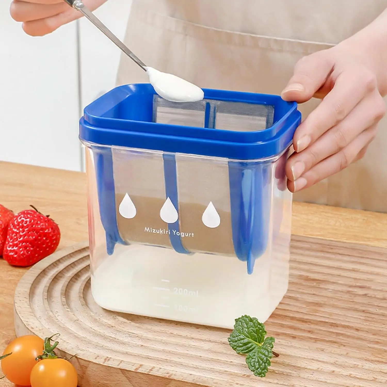 Yogurt Filter Efficient Filtration Stainless Steel Large Capacity Whey Separator AS Resin Greek Yogurt Maker
Yogurt Filter Efficient Filtration Stainless Steel Large Capacity Whey Separator AS Resin Greek Yogurt Maker