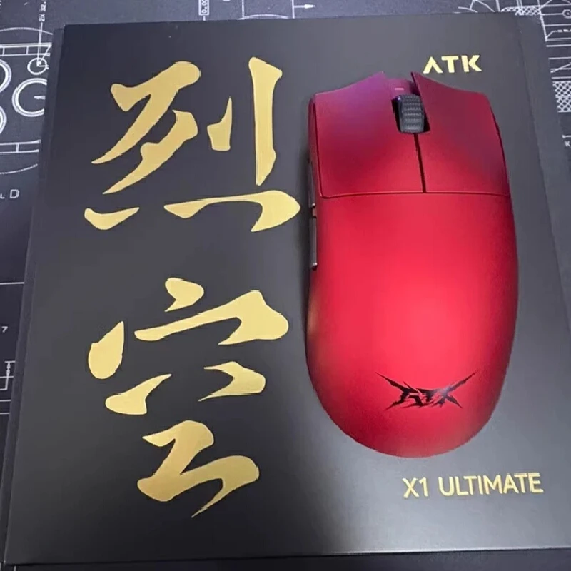 Беспроводная игровая мышь ATK Blazing Sky X1 Ultimate с двумя режимами, легкая (49 г), сенсор PAW3395, настраиваемая частота опроса 8K, для киберспорта и офиса
Беспроводная игровая мышь ATK Blazing Sky X1 Ultimate с двумя режимами, легкая (49 г), сенсор PAW3395, настраиваемая частота опроса 8K, для киберспорта и офиса