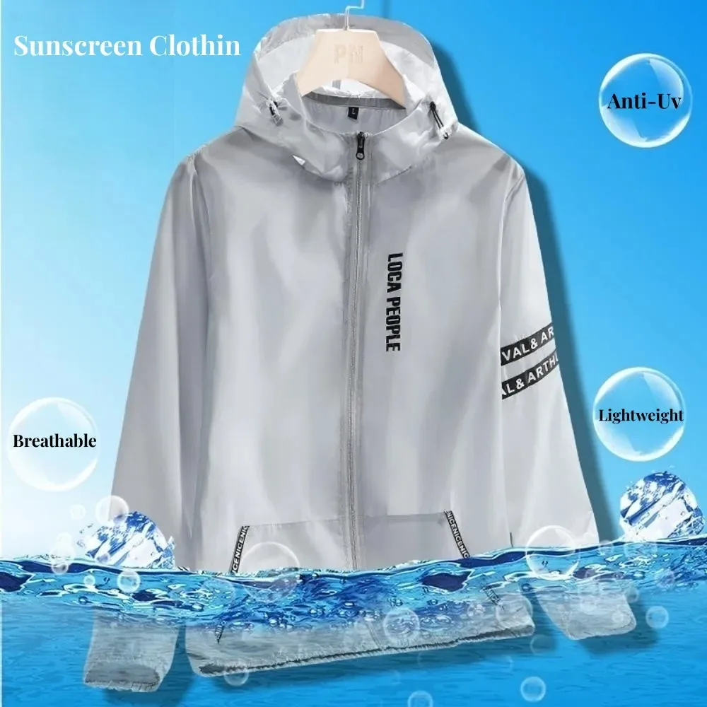 Summer Sun Protection Clothing Men's Casual Waterproof Quick-drying Bicycle Hooded Jacket Plus Size Hiking Thin Skin windbreaker
Summer Sun Protection Clothing Men's Casual Waterproof Quick-drying Bicycle Hooded Jacket Plus Size Hiking Thin Skin windbreaker