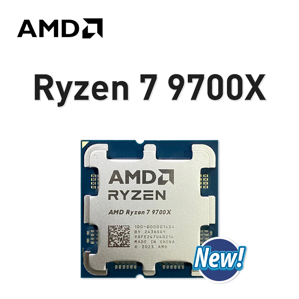 AMD Ryzen 7 9700X 3,8 ГГц 8-ядерный 16-поточный 4NM R7 9700X Разъем AM5 L3 = 32M Процессор 65 Вт DDR5 Новый без вентилятора
AMD Ryzen 7 9700X 3,8 ГГц 8-ядерный 16-поточный 4NM R7 9700X Разъем AM5 L3 = 32M Процессор 65 Вт DDR5 Новый без вентилятора