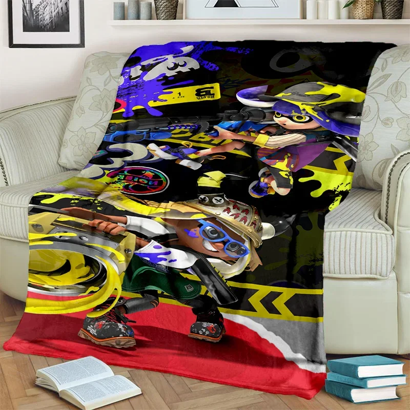 3D Games Splatoon,PC Gamer Cartoon Blanket,Soft Throw Blanket for Home Bedroom Bed Sofa Picnic Travel Office Cover Blanket Kids
3D Games Splatoon,PC Gamer Cartoon Blanket,Soft Throw Blanket for Home Bedroom Bed Sofa Picnic Travel Office Cover Blanket Kids