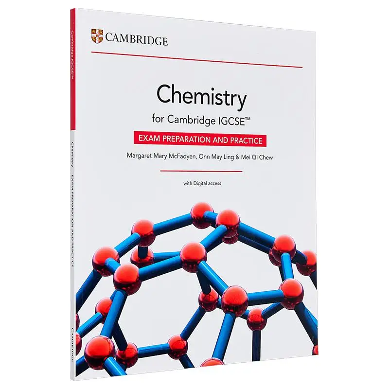NEWCambridge IGCSE Chemistry Fifth Edition Exam Preparation And Practice With Digital Access 2 Years Cambridge 9781009386012
NEWCambridge IGCSE Chemistry Fifth Edition Exam Preparation And Practice With Digital Access 2 Years Cambridge 9781009386012