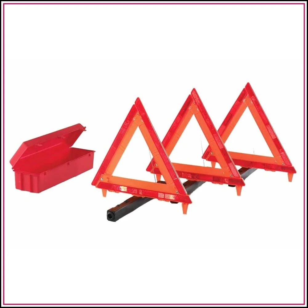 3 Piece Triangle Warning Kit - Cortina 95-03-009 Road Safety Set
3 Piece Triangle Warning Kit - Cortina 95-03-009 Road Safety Set