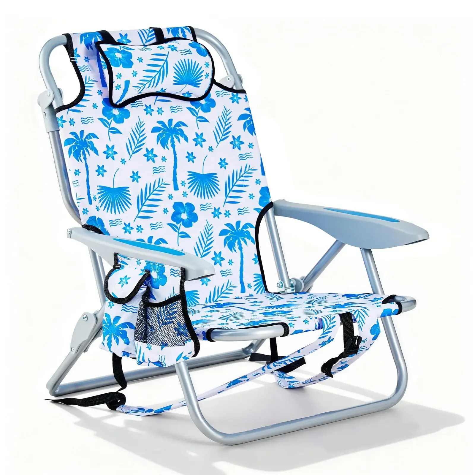 Portable Beach Chair For Adults Folding Reclining Chair With Headrest Cup Holder 5 Positions Outdoor Camping
Portable Beach Chair For Adults Folding Reclining Chair With Headrest Cup Holder 5 Positions Outdoor Camping