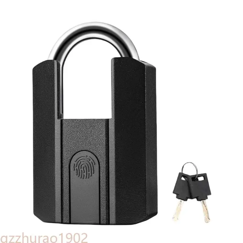 97QB High Security Fingerprint Lock Portable Fingerprint Lock Biometric Fingerprint Padlock for Door & Lockers In All Setting
97QB High Security Fingerprint Lock Portable Fingerprint Lock Biometric Fingerprint Padlock for Door & Lockers In All Setting