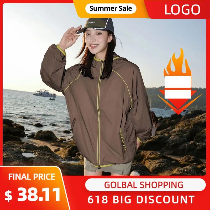 Outdoor UV Protection Quick Dry Couple Sunscreen Jacket Men Summer UPF100 Ice Silk Sunscreen Clothes Women
Outdoor UV Protection Quick Dry Couple Sunscreen Jacket Men Summer UPF100 Ice Silk Sunscreen Clothes Women