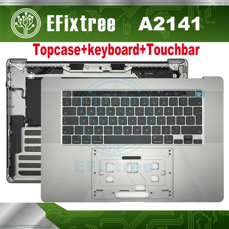 Laptop Topcase For 16" 2019 A2141 Topcase Keyboard with Touchbar in US UK English French Spanish DE German Danish Italian Option
Laptop Topcase For 16" 2019 A2141 Topcase Keyboard with Touchbar in US UK English French Spanish DE German Danish Italian Option