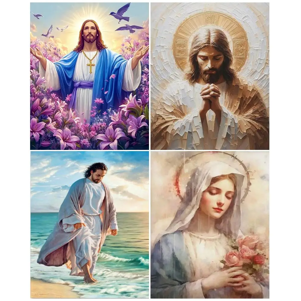 GATYZTORY 5D Diamond Painting Kit Character Jesus Diamond Art Accessories Diamond Mosaic Paintings Set Cross Stitch Kits DIY
GATYZTORY 5D Diamond Painting Kit Character Jesus Diamond Art Accessories Diamond Mosaic Paintings Set Cross Stitch Kits DIY