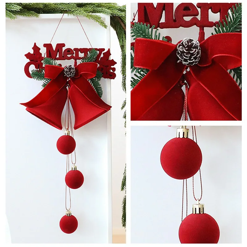 1PCS Nordic Christmas Velvet Flocked Bell Ornament Christmas Decorations Window Hangings Velvet Christmas Ball Hanging Ornaments 
1PCS Nordic Christmas Velvet Flocked Bell Ornament Christmas Decorations Window Hangings Velvet Christmas Ball Hanging Ornaments