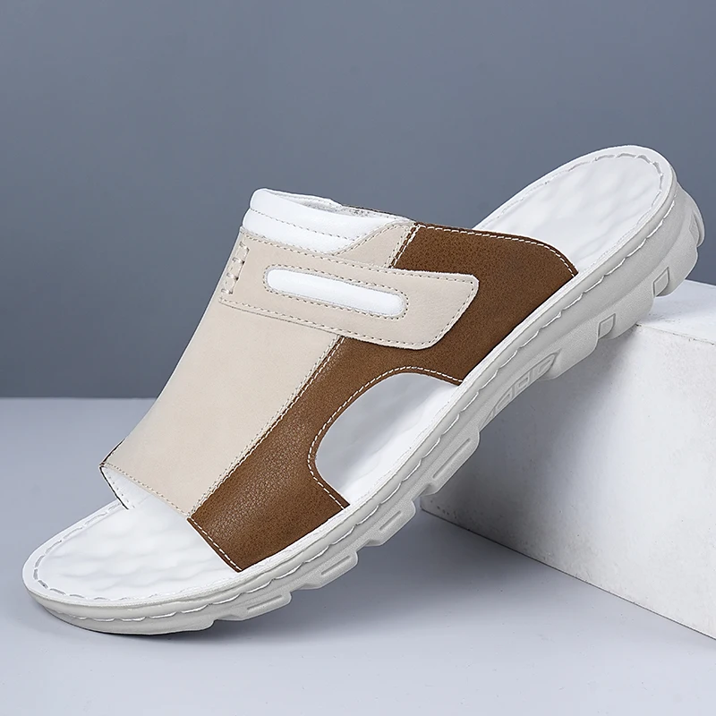 2026 Autumn Mens Casual Shoes Comfortable and Fashionable Leather Footwear Youth Solid Colour Sports Man Trendy Anti Slip Sandal
2026 Autumn Mens Casual Shoes Comfortable and Fashionable Leather Footwear Youth Solid Colour Sports Man Trendy Anti Slip Sandal