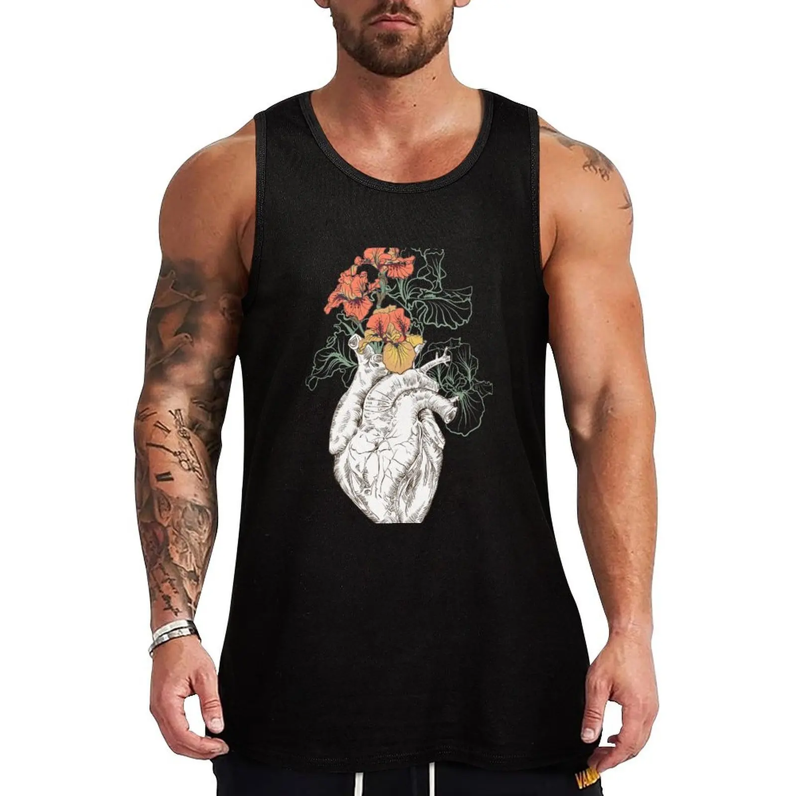 drawing Human heart with flowers Tank Top Summer Casual Sleeveless Top Loose Fit Tank Shirt
drawing Human heart with flowers Tank Top Summer Casual Sleeveless Top Loose Fit Tank Shirt