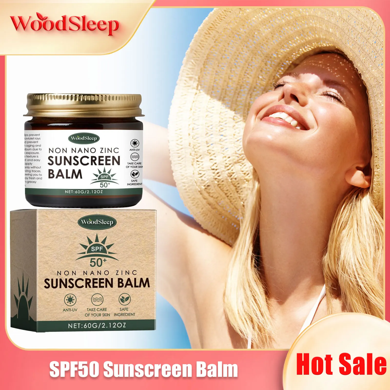Sunscreen Cream SPF50 Anti Sun Skin Protective Lighting Refresh Oil-control Moisturizer Brighten Facial Bleaching Body Sunblock
Sunscreen Cream SPF50 Anti Sun Skin Protective Lighting Refresh Oil-control Moisturizer Brighten Facial Bleaching Body Sunblock