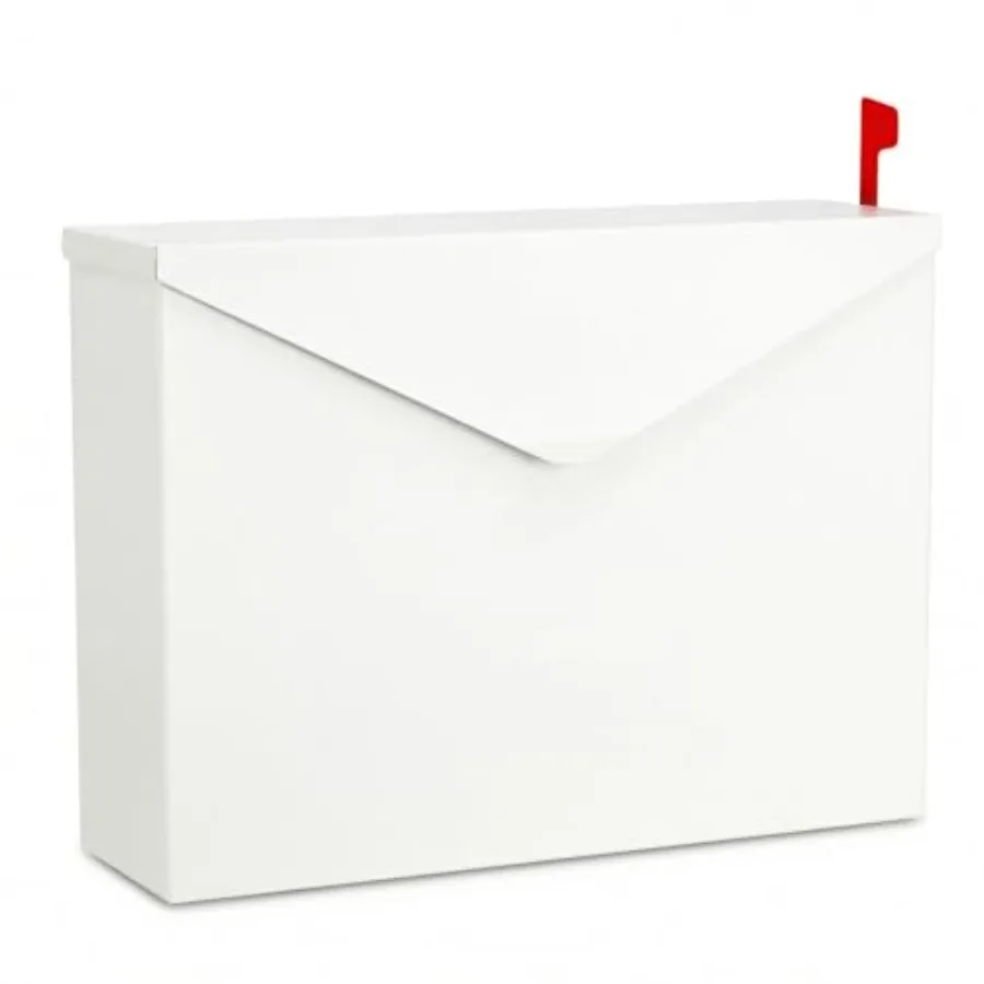 Large Capacity Wall Mount Mailbox with Outgoing Mail Flag, Steel Mail Box for Outside, Rust-Proof Galvanized Steel Post Box, Qu
Large Capacity Wall Mount Mailbox with Outgoing Mail Flag, Steel Mail Box for Outside, Rust-Proof Galvanized Steel Post Box, Qu
