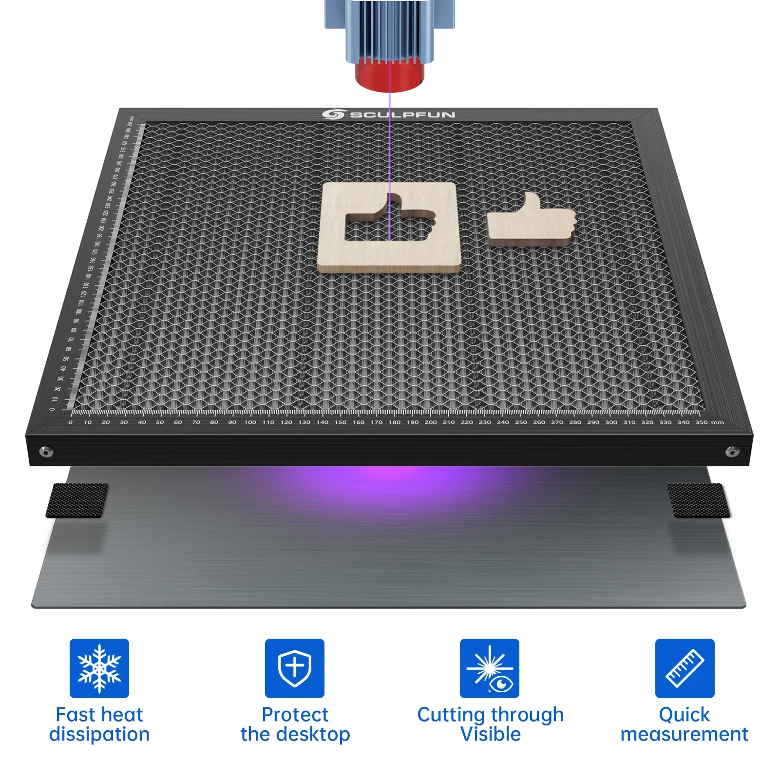 Laser Engraver Work Bed Honeycomb Working Table for CO2 Laser Cutting Machine Aluminum for S9 TTS55Pro TS2 300x3000mm Cnc Parts
Laser Engraver Work Bed Honeycomb Working Table for CO2 Laser Cutting Machine Aluminum for S9 TTS55Pro TS2 300x3000mm Cnc Parts