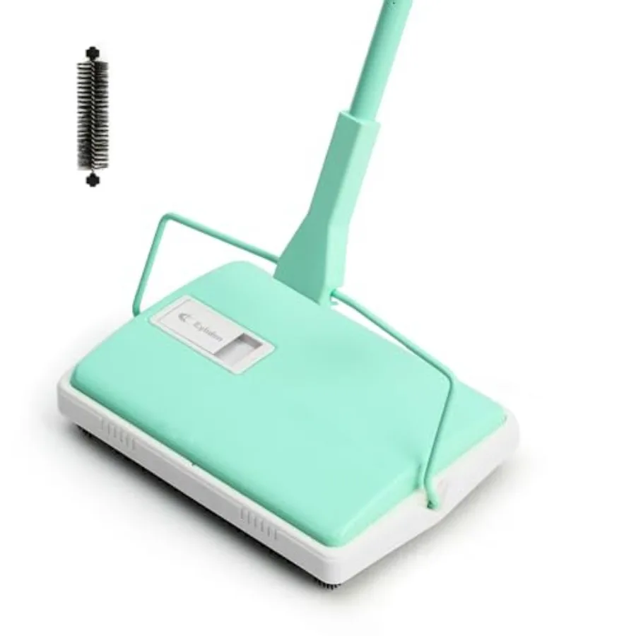 X-Large Carpet Sweeper - Quiet Manual Sweeper for Carpets and Rugs 1 Extra Refill Roller Brush Non-Electric, Hand Push, Quietly
X-Large Carpet Sweeper - Quiet Manual Sweeper for Carpets and Rugs 1 Extra Refill Roller Brush Non-Electric, Hand Push, Quietly