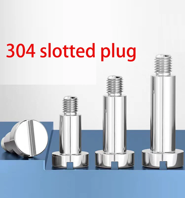 304 Stainless Steel Slotted Plug Positioned Shaft Shoulder Step Screw Plug Limit Screw Bearing Bolt
304 Stainless Steel Slotted Plug Positioned Shaft Shoulder Step Screw Plug Limit Screw Bearing Bolt