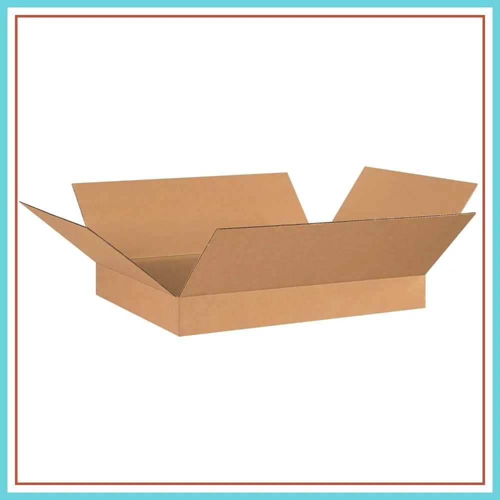 Large Shipping Boxes 26"L x 20"W x 4"H 20-Pack - Corrugated Cardboard for Moving, Mailing, Packing and Storage
Large Shipping Boxes 26"L x 20"W x 4"H 20-Pack - Corrugated Cardboard for Moving, Mailing, Packing and Storage