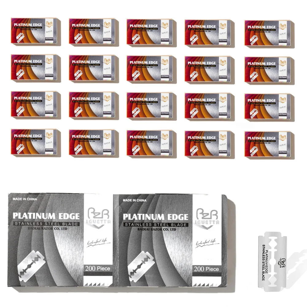 10/20/30/50 Pcs Double Side Stainless Steel Razor Blade for Men Face Hair Removal Safety Shaving Blades Makeup Care Tools
10/20/30/50 Pcs Double Side Stainless Steel Razor Blade for Men Face Hair Removal Safety Shaving Blades Makeup Care Tools