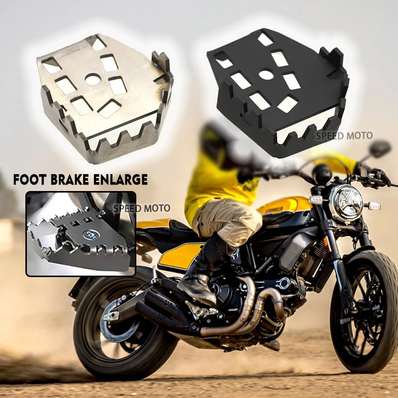 FOR DUCATI SCRAMBELER 400 800 Scrambler800 2014- Foot Brake Lever Pedal Enlarge Extension Rear Brake Peg Pad Extender
FOR DUCATI SCRAMBELER 400 800 Scrambler800 2014- Foot Brake Lever Pedal Enlarge Extension Rear Brake Peg Pad Extender