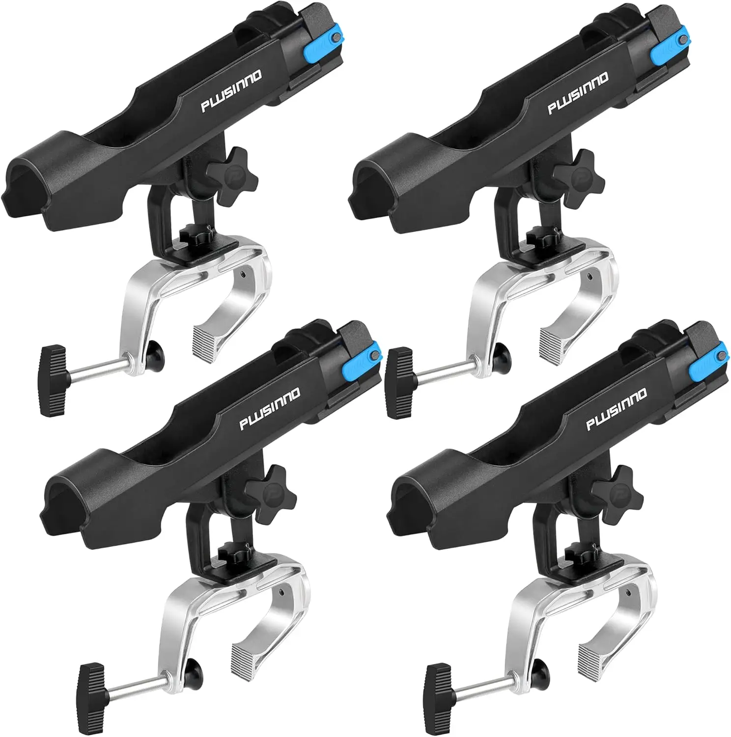 Fishing Rod Holder for Boat Kayak, Clamp Opening 1.97", 360° Adjustable, Folding
Fishing Rod Holder for Boat Kayak, Clamp Opening 1.97", 360° Adjustable, Folding
