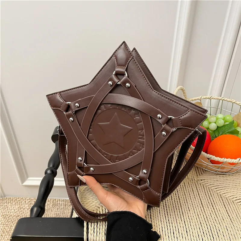 Texture Star Bag New Women's Bag Niche Design, Single Shoulder Personalized Denim Style Five Pointed Star Crossbody Bag
Texture Star Bag New Women's Bag Niche Design, Single Shoulder Personalized Denim Style Five Pointed Star Crossbody Bag