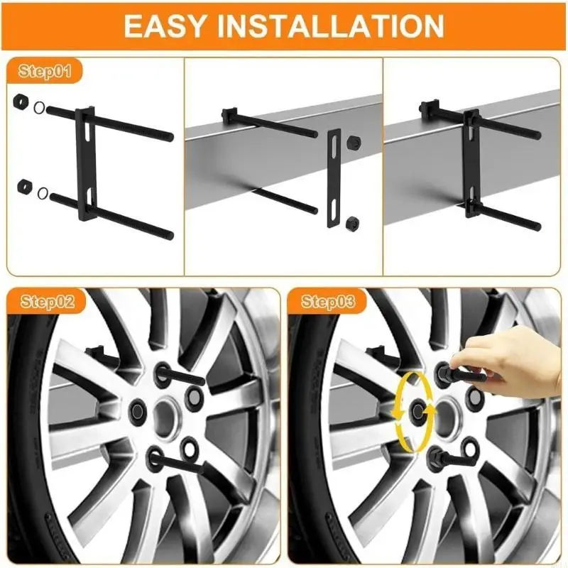 Not Corrosion Spare Wheel Carriers Heavy Gauges Steel Construction Prevents Tire Wear Secure Installation for Vehicle
Not Corrosion Spare Wheel Carriers Heavy Gauges Steel Construction Prevents Tire Wear Secure Installation for Vehicle