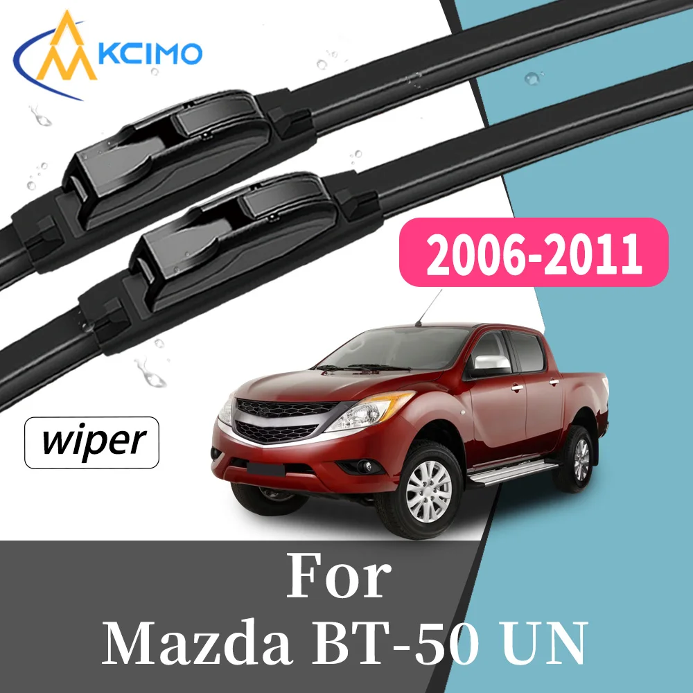 2Pcs High Performance Front Windscreen Wiper Blades For Mazda BT-50 UN 2006-2011 Long Lifespan Windshield Replacement Kit
2Pcs High Performance Front Windscreen Wiper Blades For Mazda BT-50 UN 2006-2011 Long Lifespan Windshield Replacement Kit