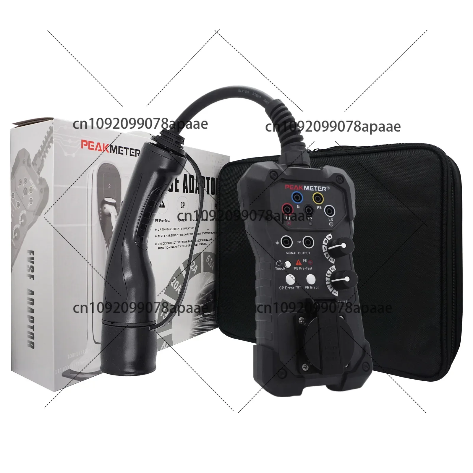 Тестер зарядных устройств для электромобилей: Прочный и надежный адаптер EVSE для диагностических станций зарядки переменного тока для автомобилей
Тестер зарядных устройств для электромобилей: Прочный и надежный адаптер EVSE для диагностических станций зарядки переменного тока для автомобилей