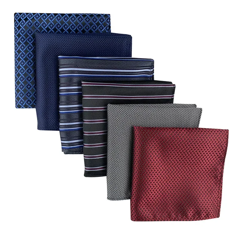 Classic Korean Version Handkerchiefs 25CM Striped Plaid Hanky for Gentleman Business Formal Pocket Square Boyfriend's Gift
Classic Korean Version Handkerchiefs 25CM Striped Plaid Hanky for Gentleman Business Formal Pocket Square Boyfriend's Gift