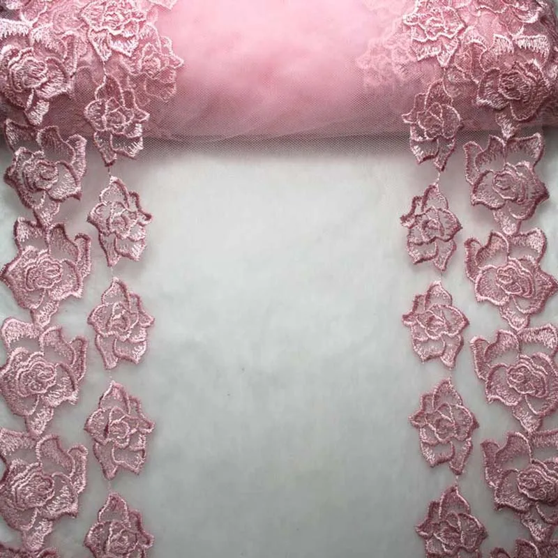 20Yards Bilateral Embroidery Lace Trim Fabric Clothing Accessories Dress Sewing Applique Costume Lace Skirt
20Yards Bilateral Embroidery Lace Trim Fabric Clothing Accessories Dress Sewing Applique Costume Lace Skirt