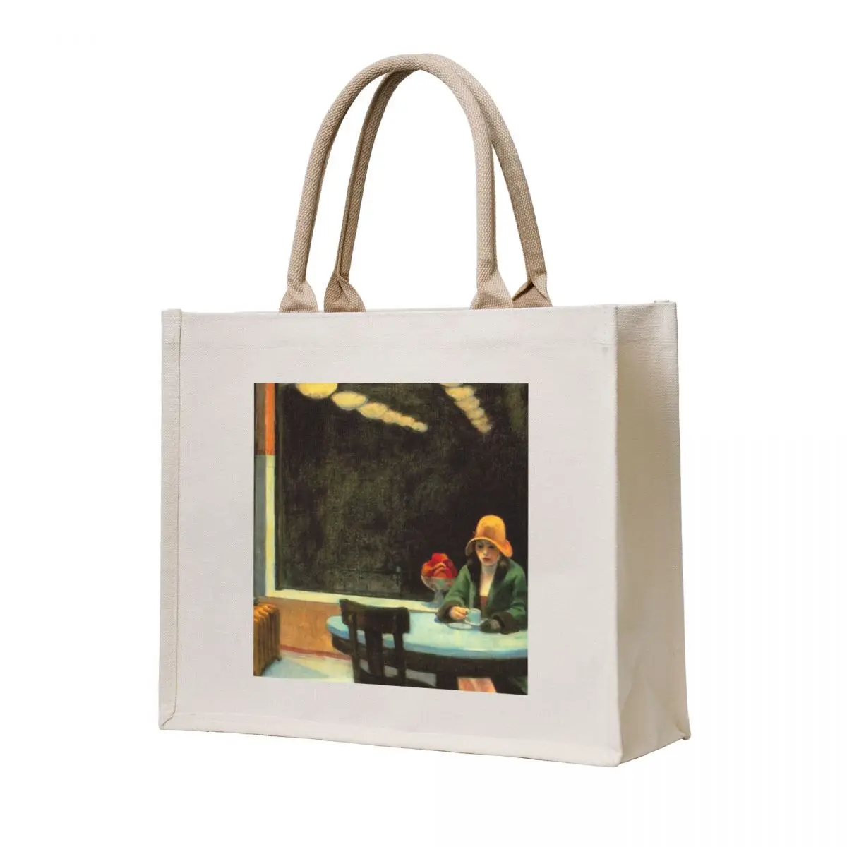 AUTOMAT - EDWARD HOPPER Tote Bag tote bag custom Large bags for women bag luxury women
AUTOMAT - EDWARD HOPPER Tote Bag tote bag custom Large bags for women bag luxury women