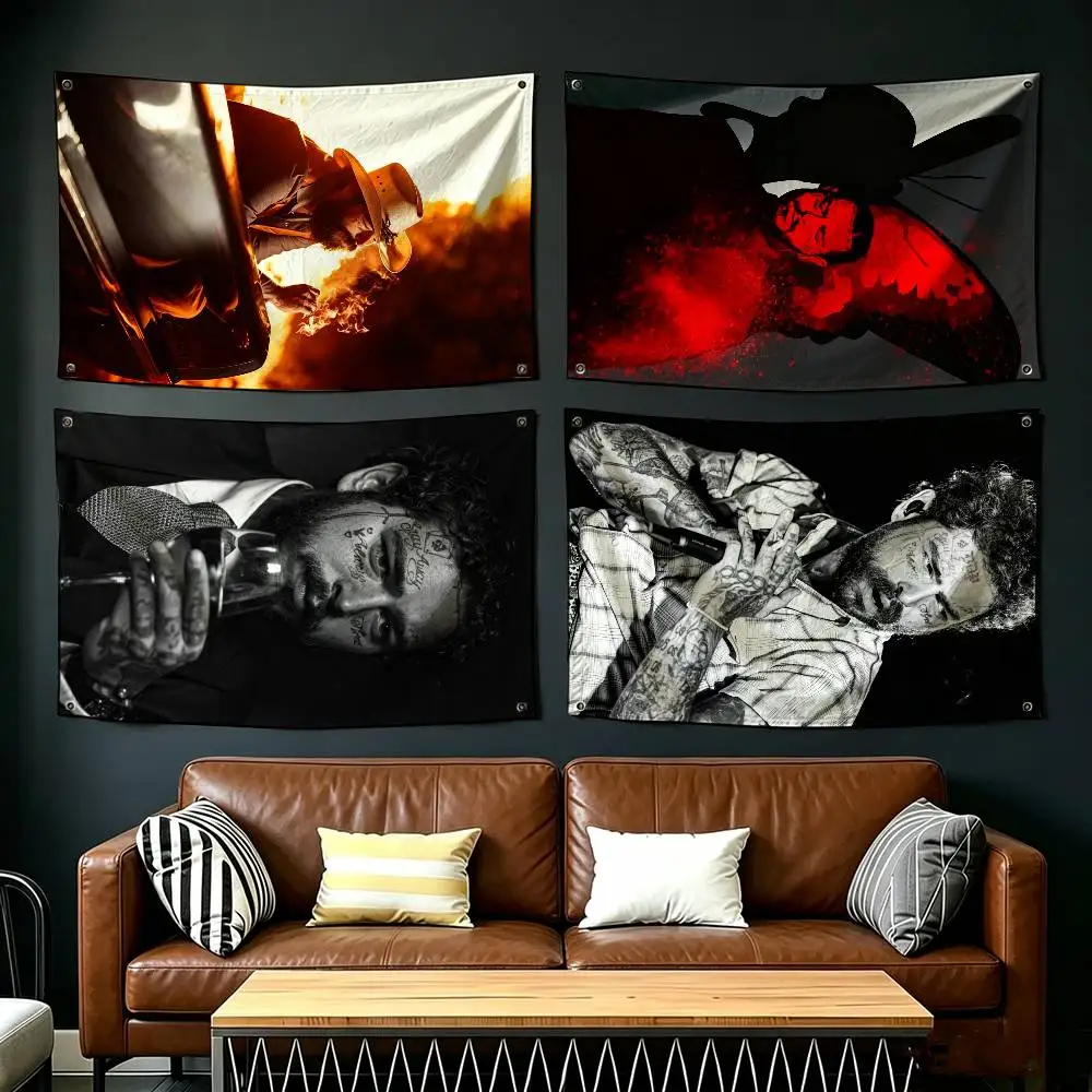 Pop King P-Post Malone Flags Wall Hanging Tapestry Outdoor Garage Room Decorative flag Background Blanket
Pop King P-Post Malone Flags Wall Hanging Tapestry Outdoor Garage Room Decorative flag Background Blanket